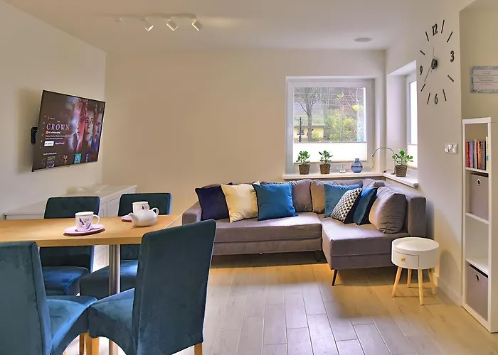 Sjesta River Blisko Centrum, Prywatny Parking, Dodatkowy Bezplatny Parking W Centrum Miasta Kudowa Zdroj